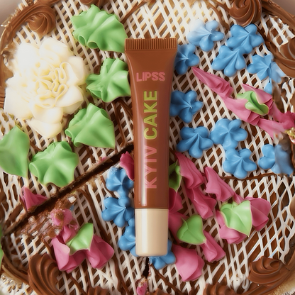 Lipss - Lipper Gloss “Kyiv Cake” – Inspired by the sweetness of Kyiv
