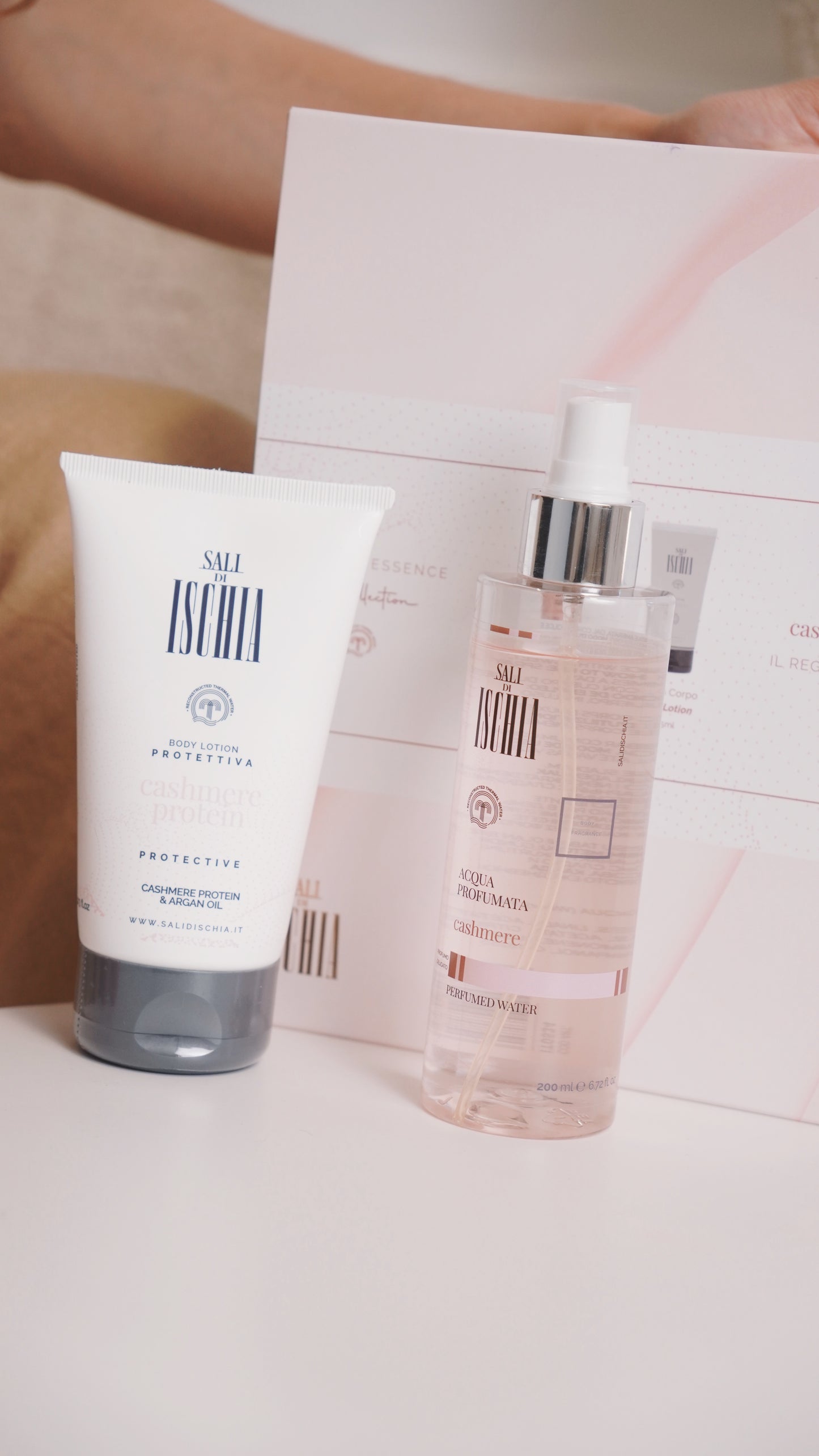 Sali di Ischia - Cashmere Body Care Set – Scented Mist & Lotion